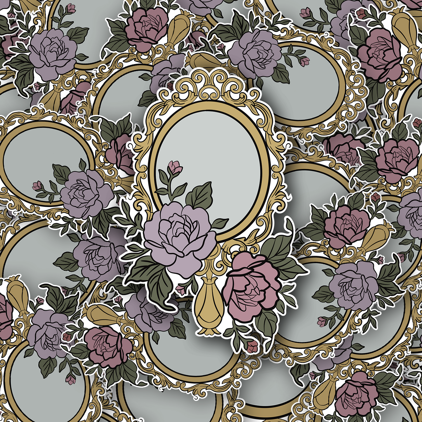 Fairytale Mirror Vinyl waterproof Sticker