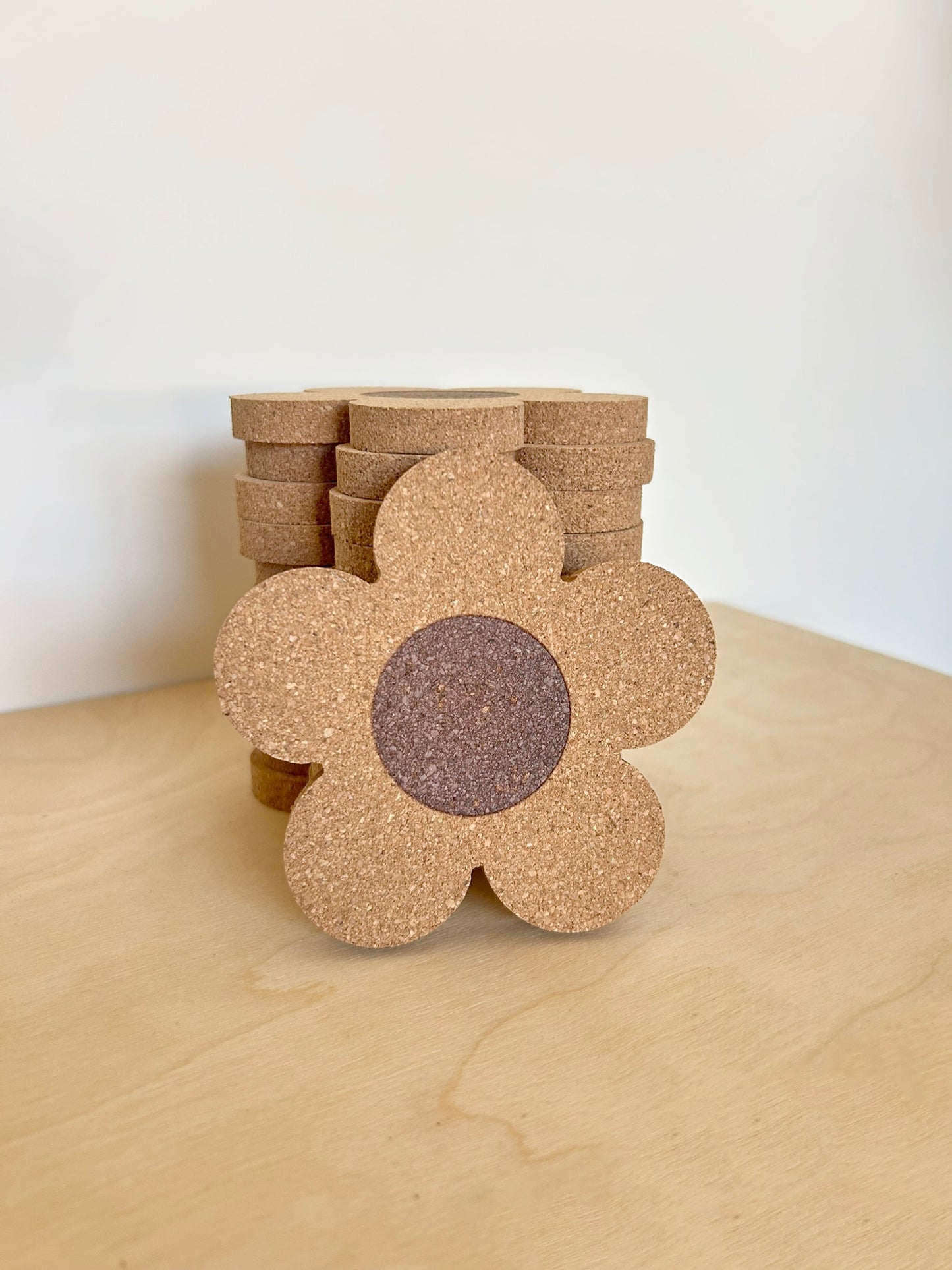 Cork Flower Coaster