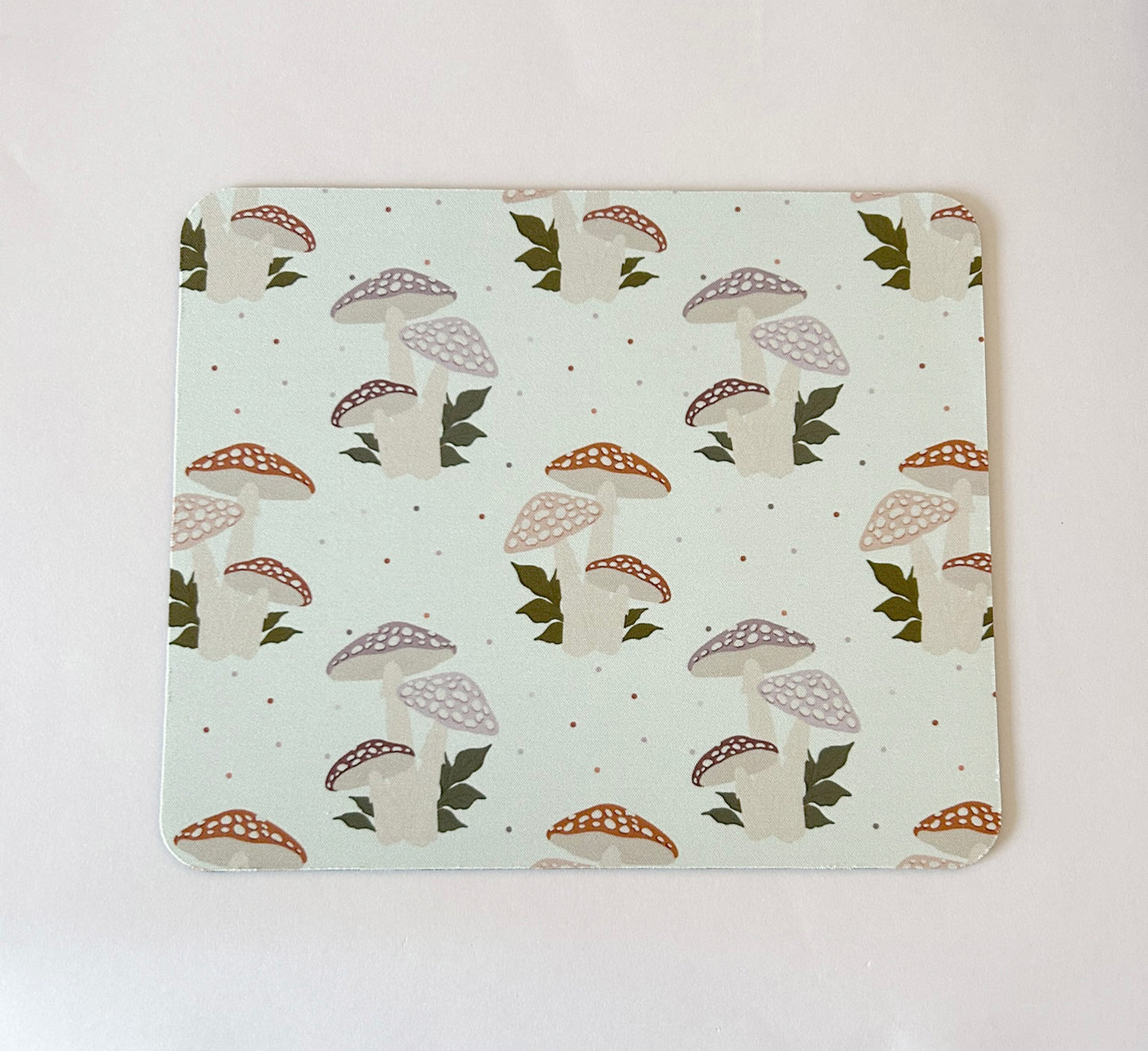 Toadstool Bunch Rectangle Mouse Mat