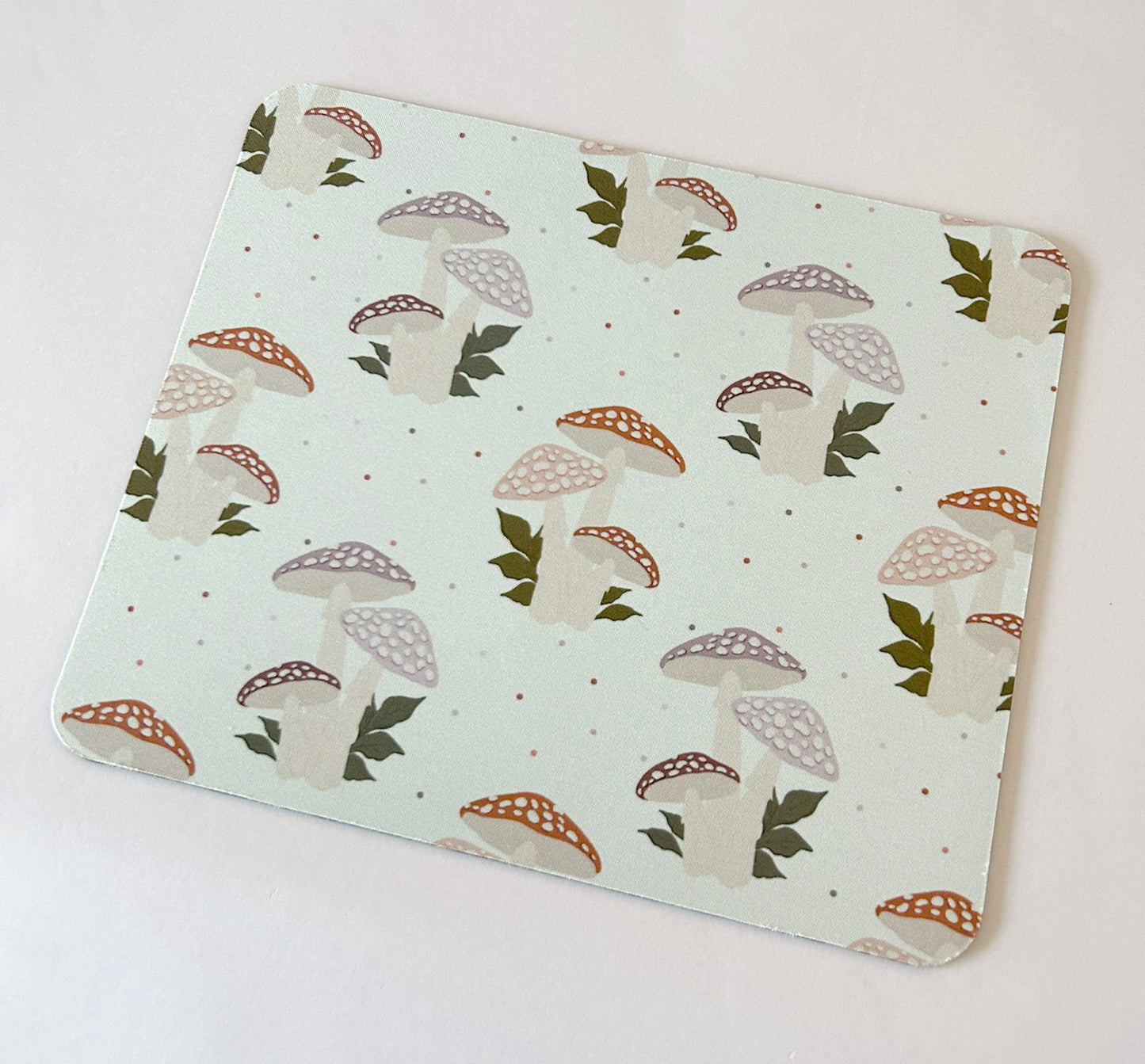 Toadstool Bunch Rectangle Mouse Mat