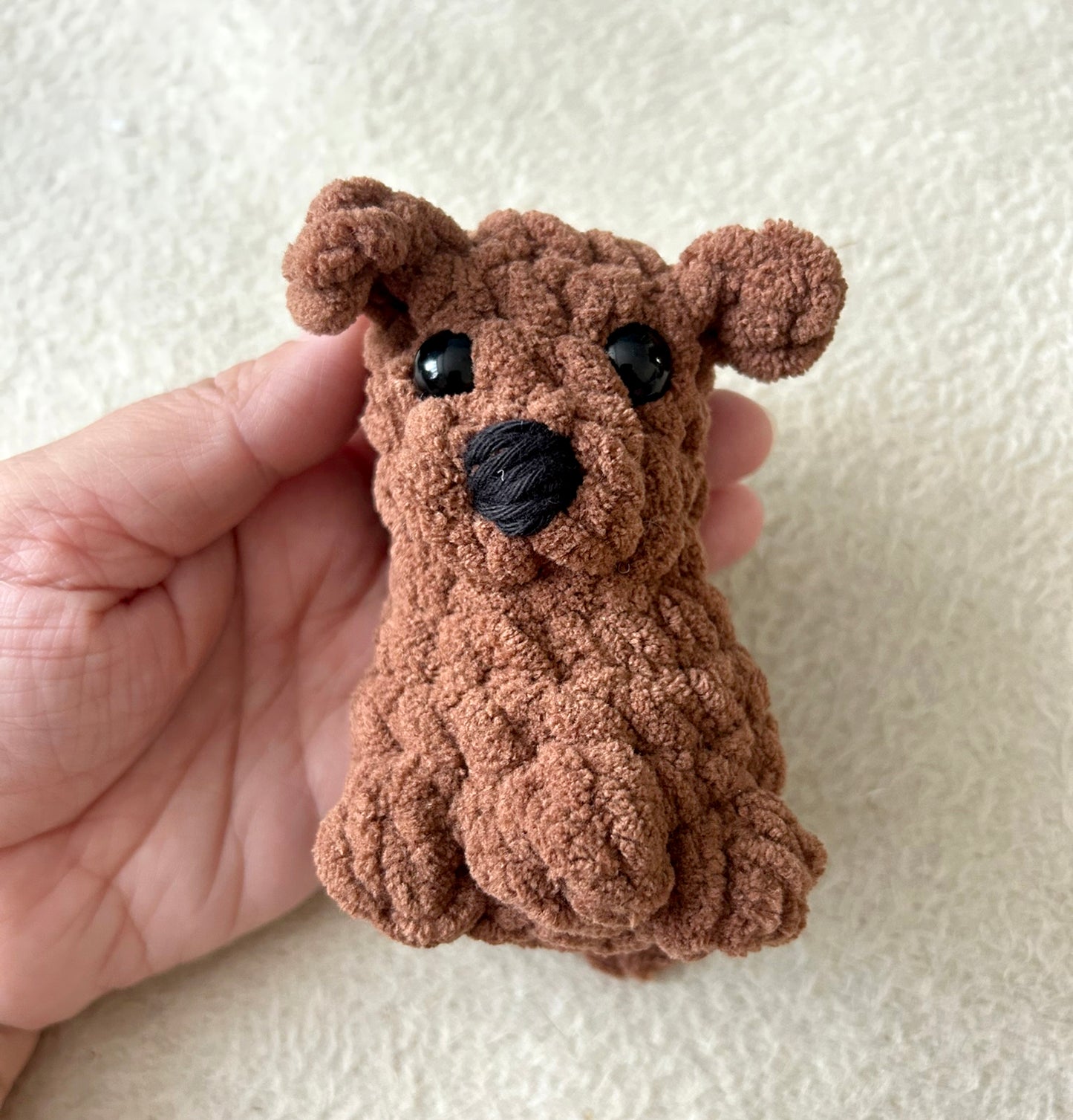 Crochet Plushies Made to Order Puppy