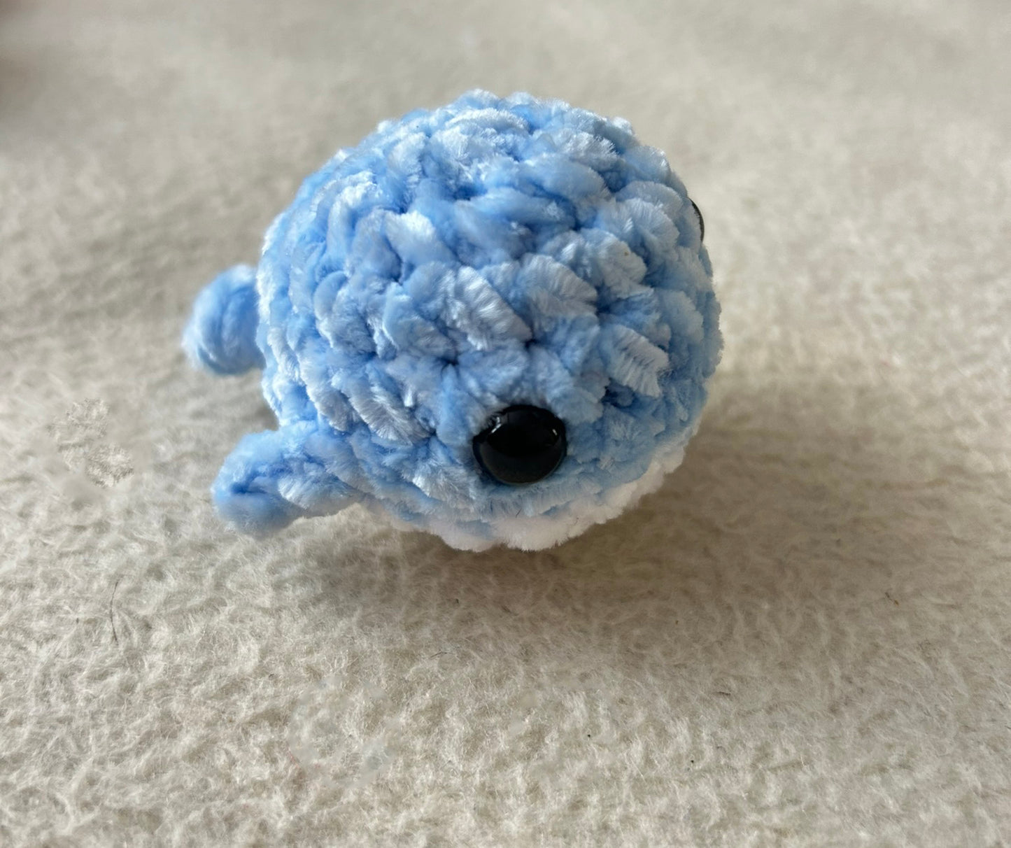 Crochet Plushies Made to Order Whale Small