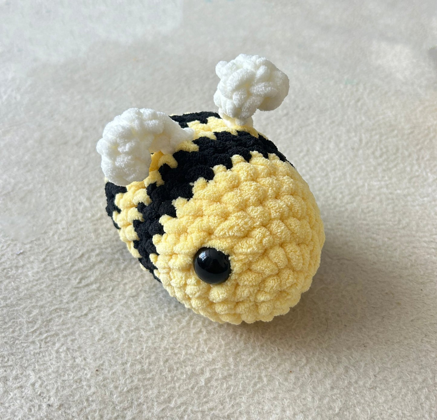 Crochet Plushies Made to Order Large Bumble Bee