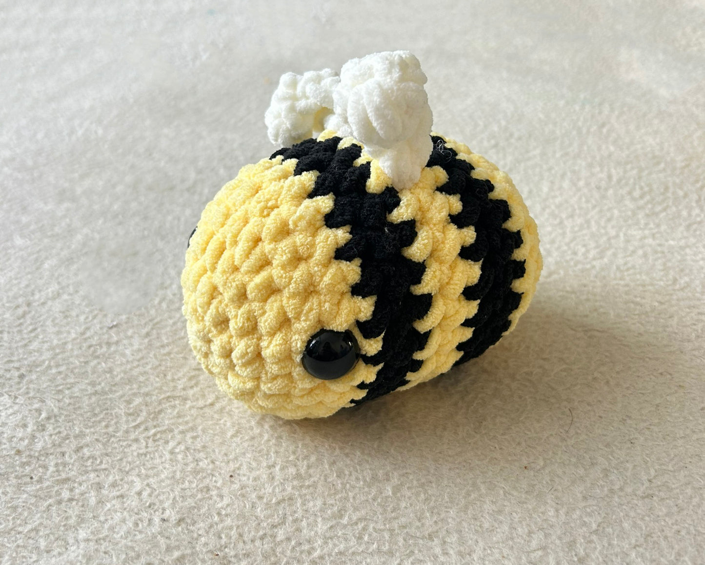 Crochet Plushies Made to Order Large Bumble Bee