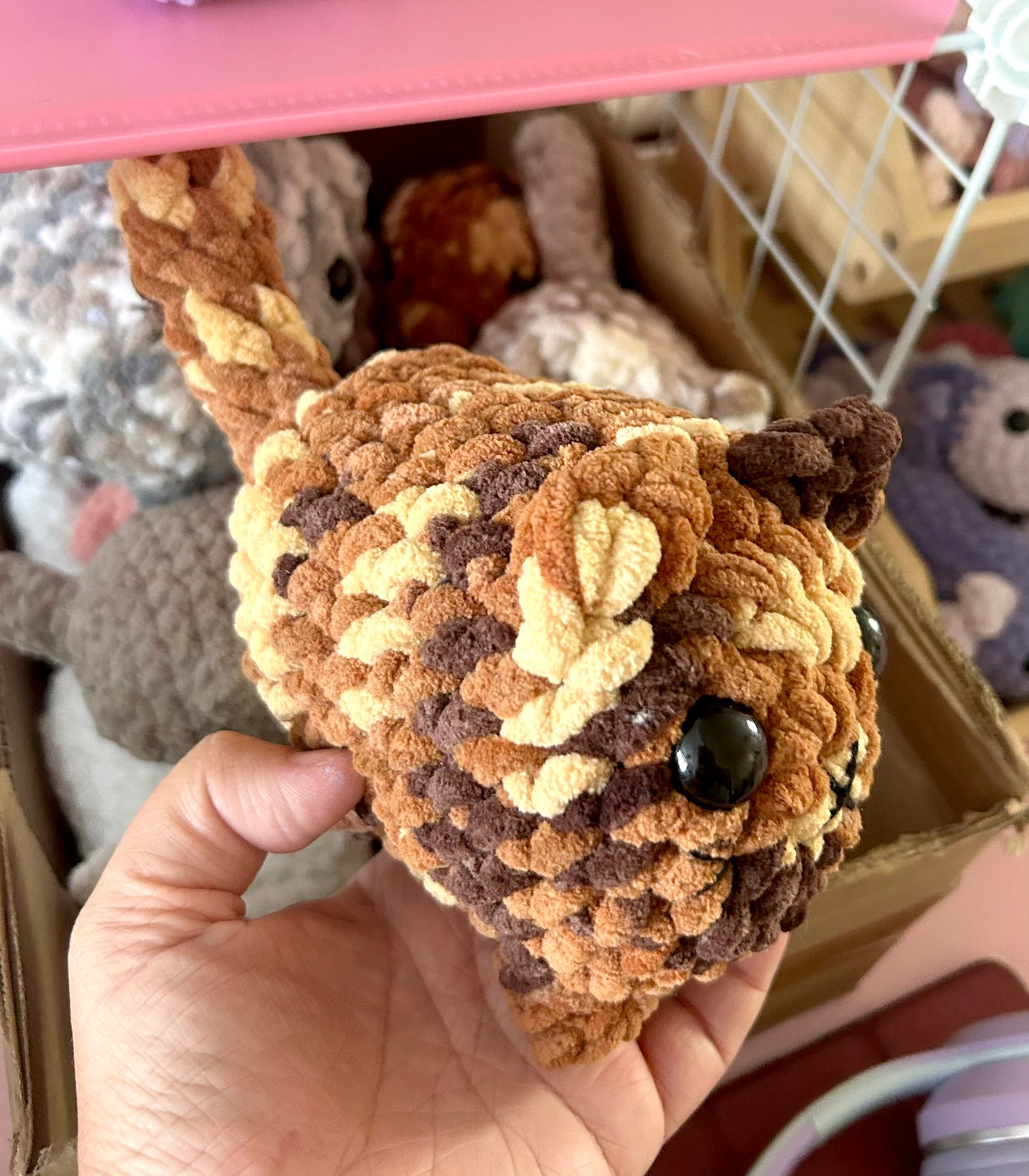 Crochet Plushies Made to Order Loaf Kitten
