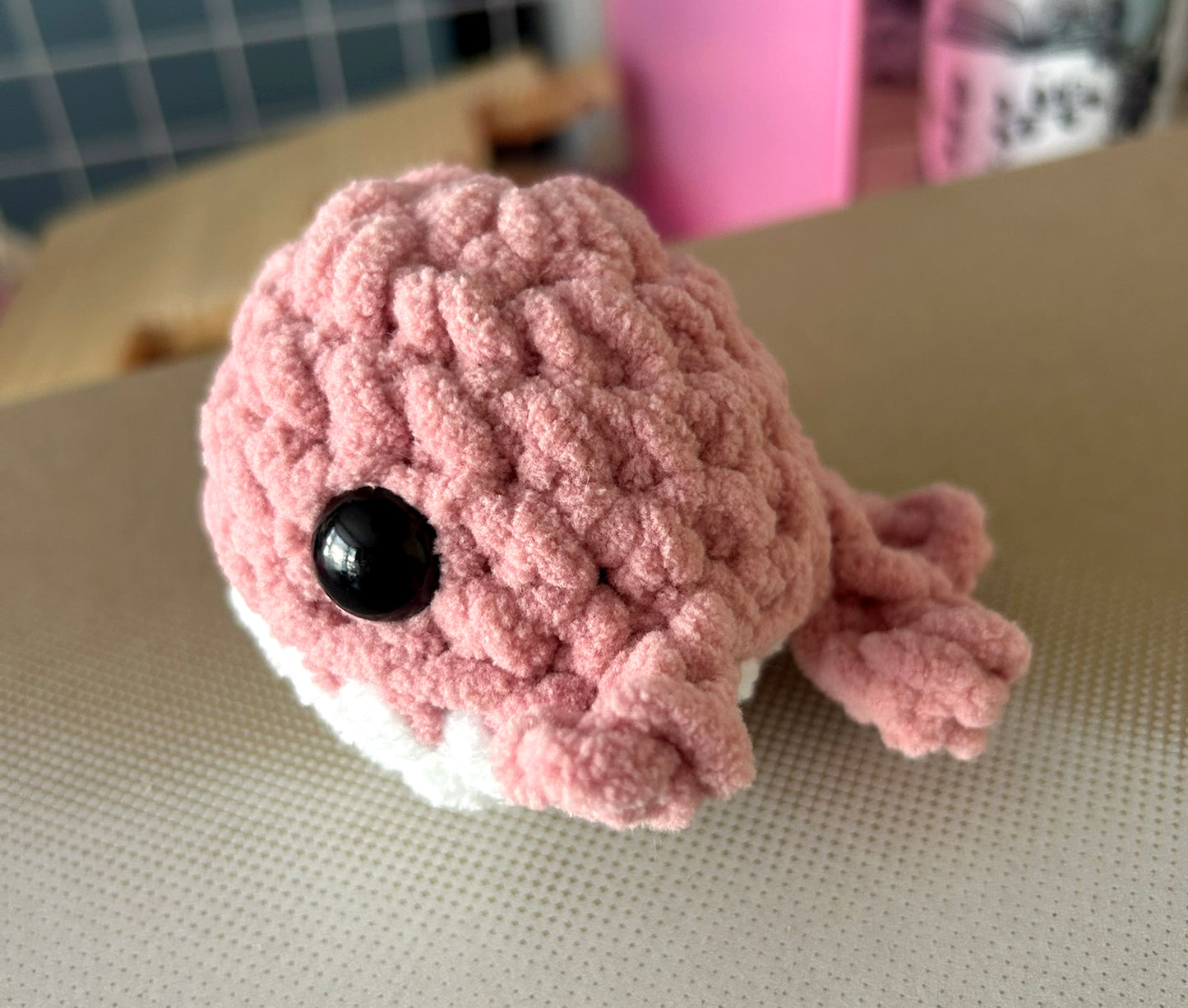 Crochet Plushies Made to Order Whale Medium