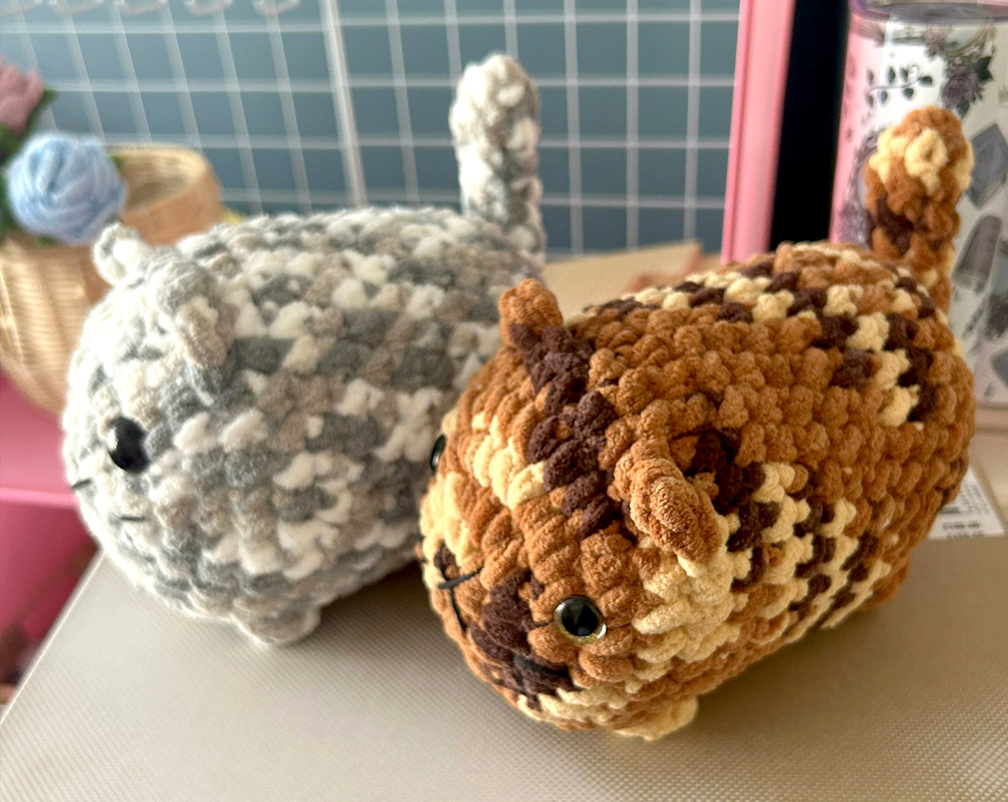 Crochet Plushies Made to Order Loaf Cat
