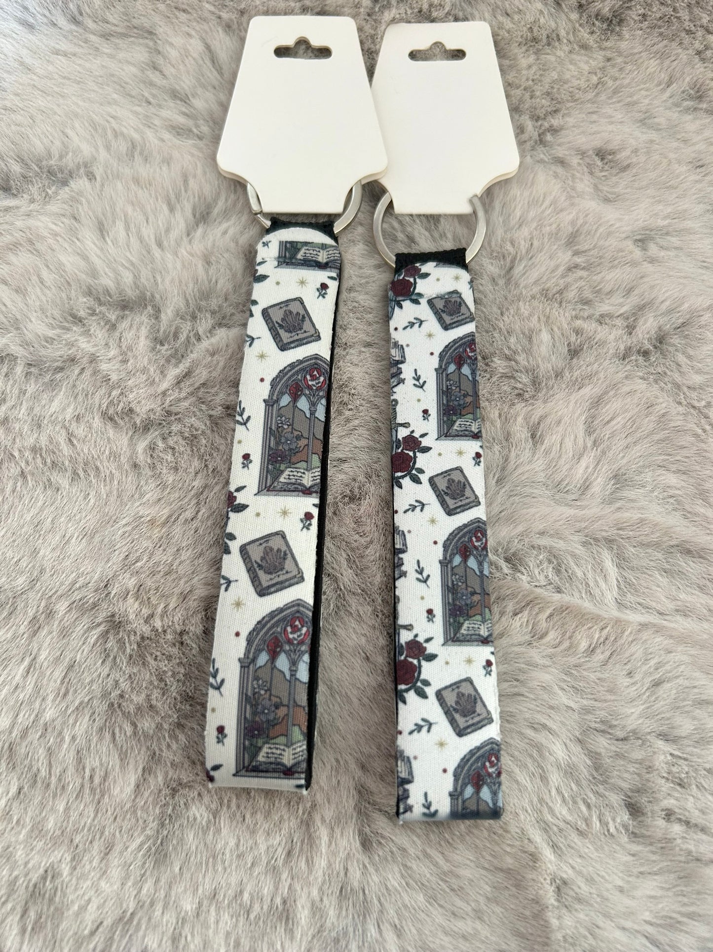 Stained Glass Romantasy Wristlet Keyrings