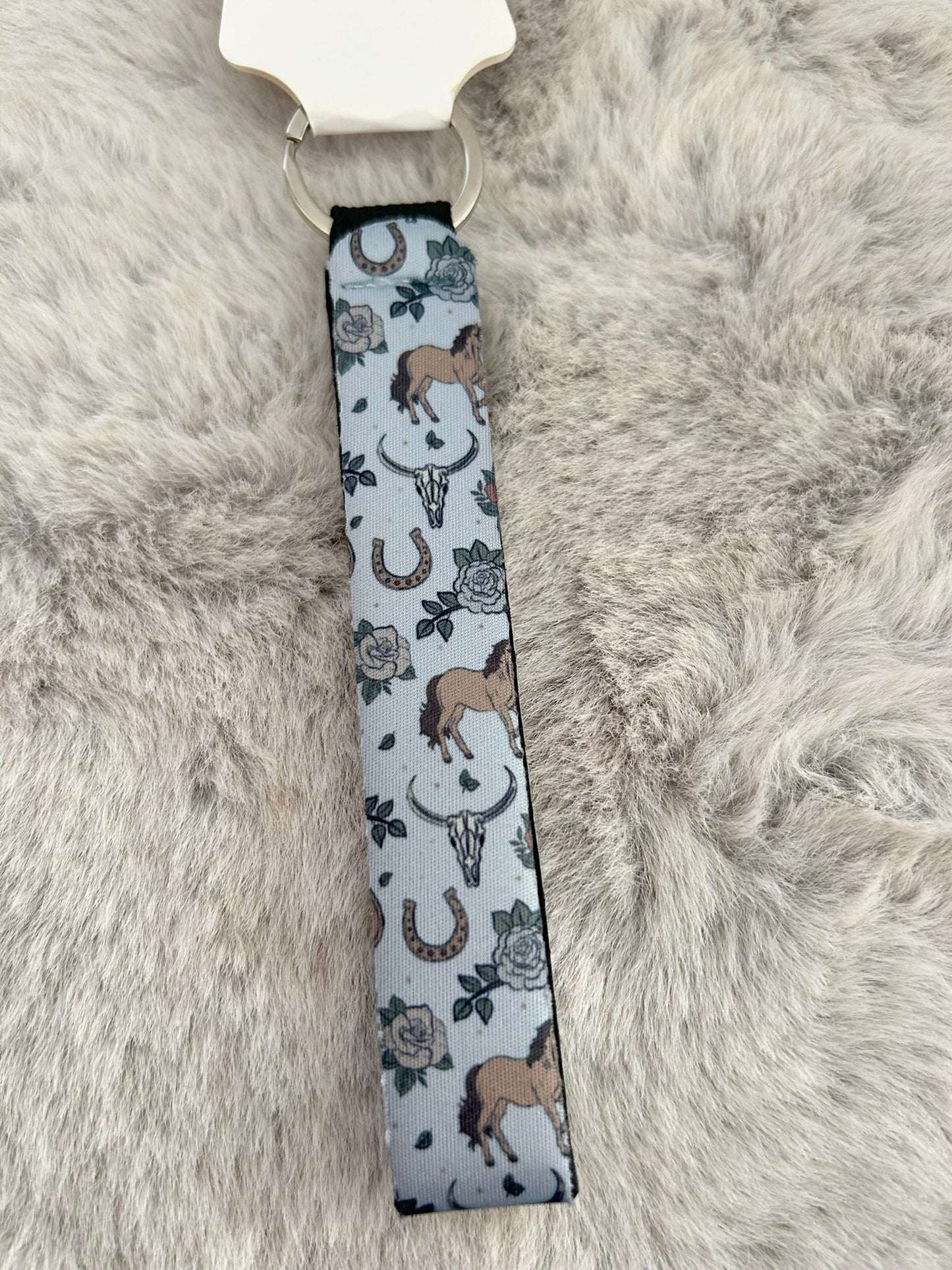 Cowboy Romance Wristlet Keyrings