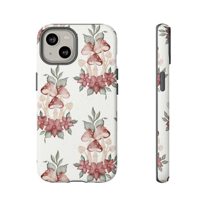 Watercolour Toadstool Tough Phone Case