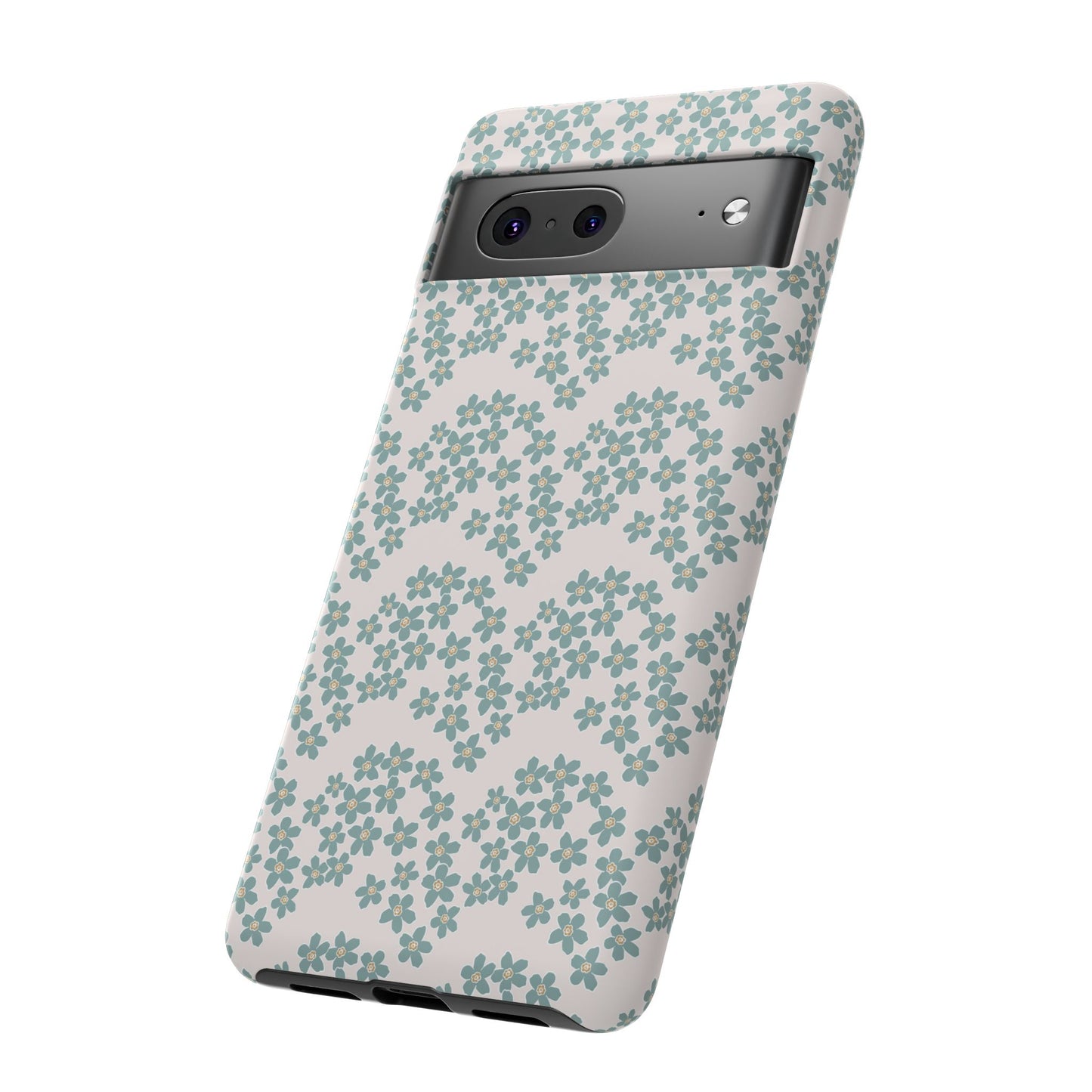 Scandi Floral Ditsy Tough Phone Case