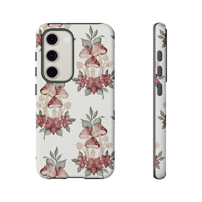 Watercolour Toadstool Tough Phone Case