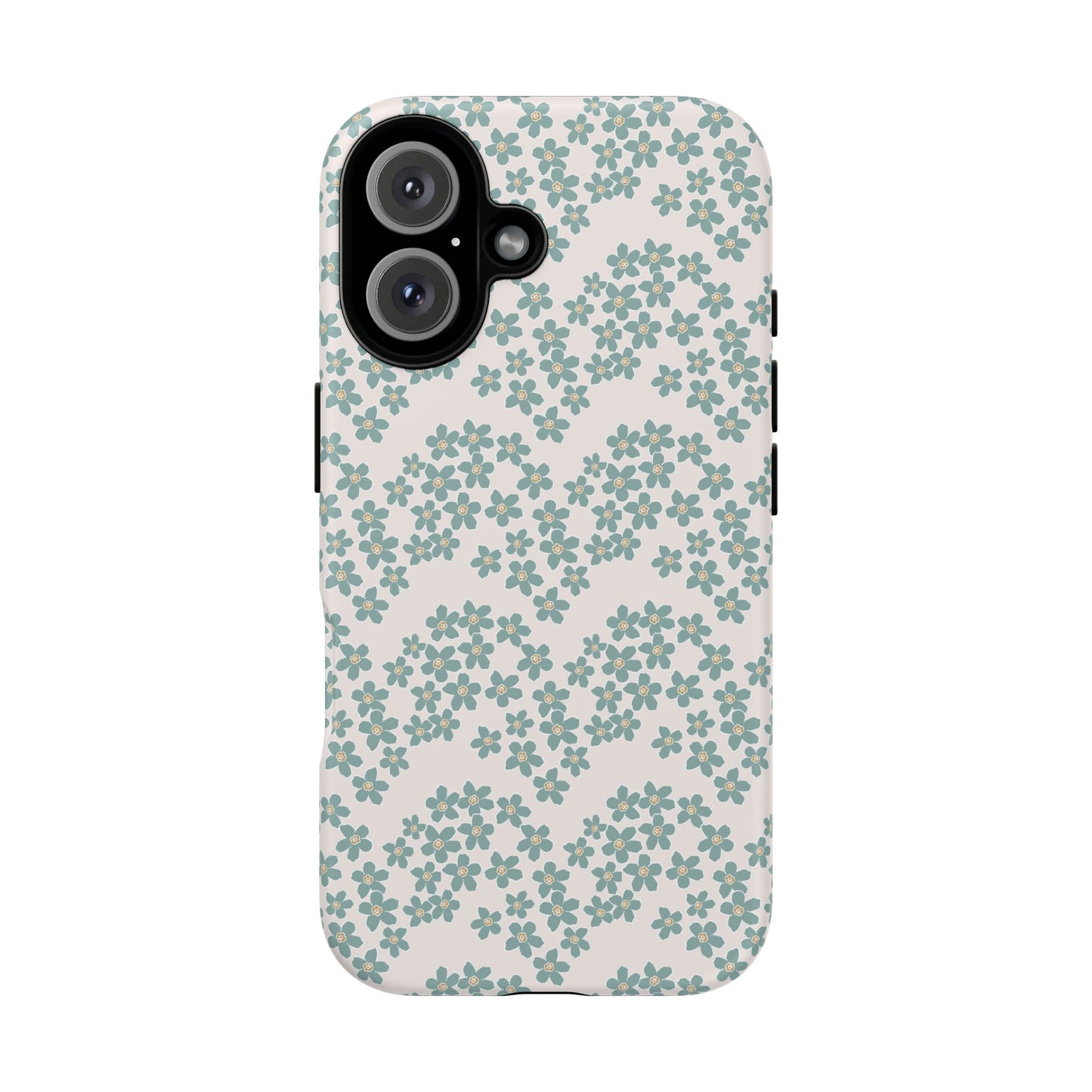 Scandi Floral Ditsy Tough Phone Case