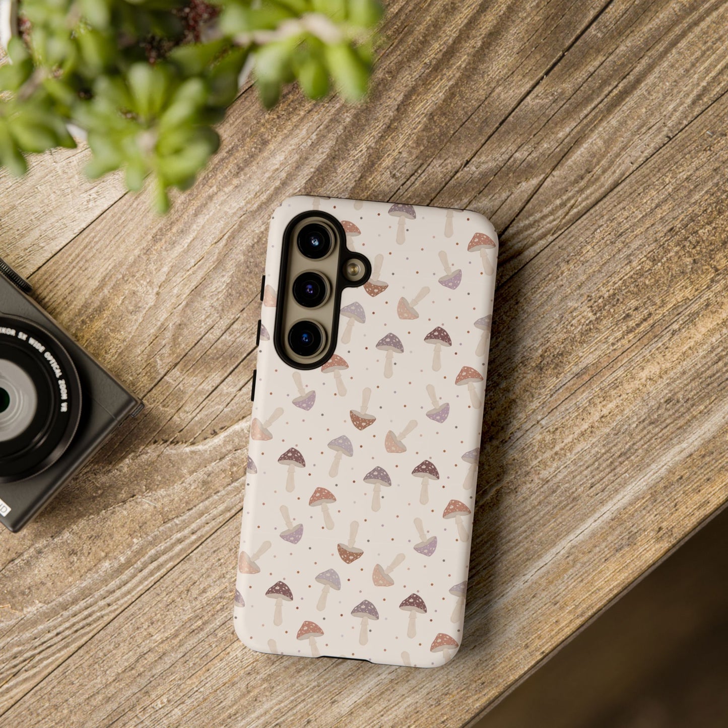 Mini Toadstools Tough Phone Case