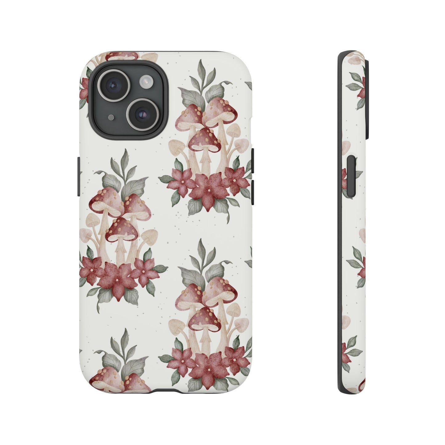 Watercolour Toadstool Tough Phone Case