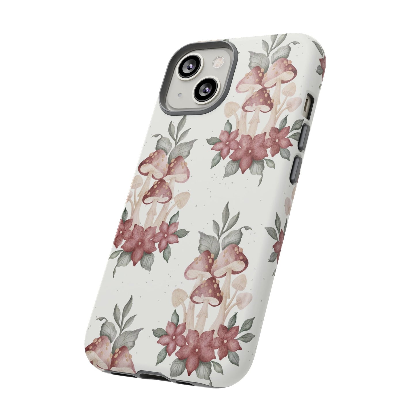 Watercolour Toadstool Tough Phone Case