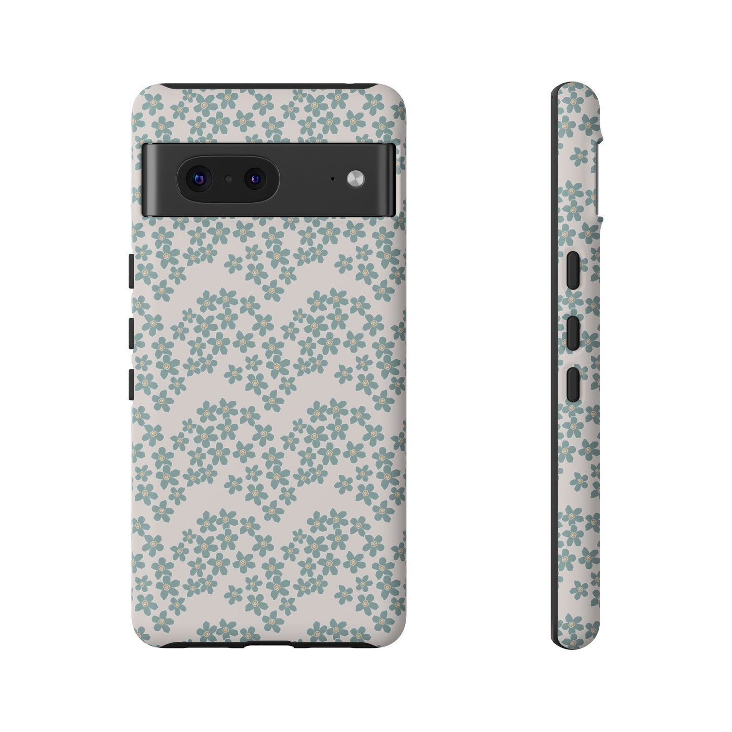 Scandi Floral Ditsy Tough Phone Case