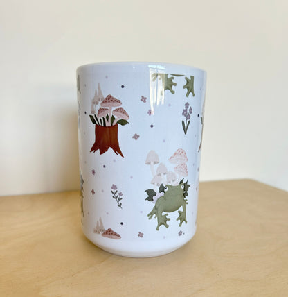 Toadstool Frog Extra Large Mug 15oz