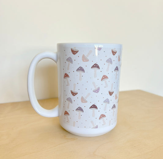 Mini Toadstools Extra Large Mug 15oz