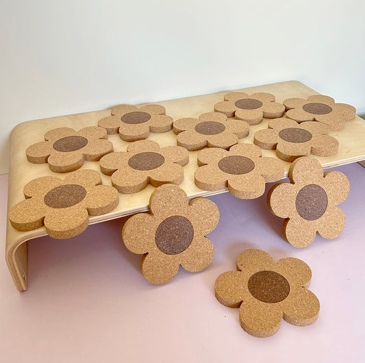 Cork Flower Coaster