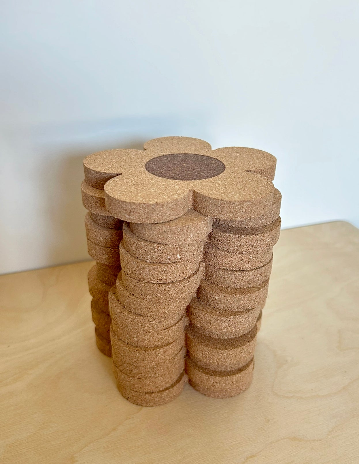 Cork Flower Coaster