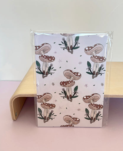 Toadstool House A5 Lined Notebook Soft Cover