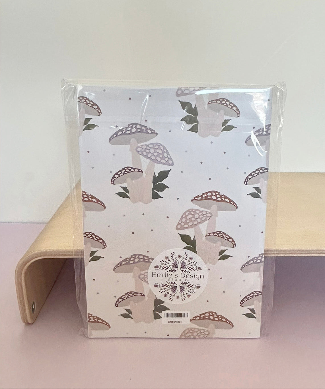 Toadstools A5 Lined Notebook Soft Cover