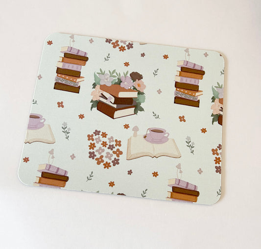 Bookish Rectangle Mouse Mat