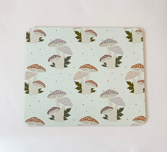 Toadstool Bunch Rectangle Mouse Mat