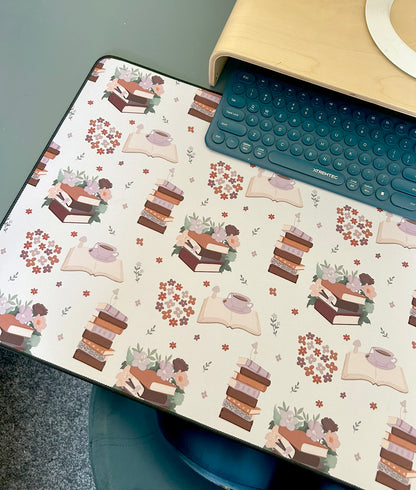 Bookish Gaming Mat Desk Pad