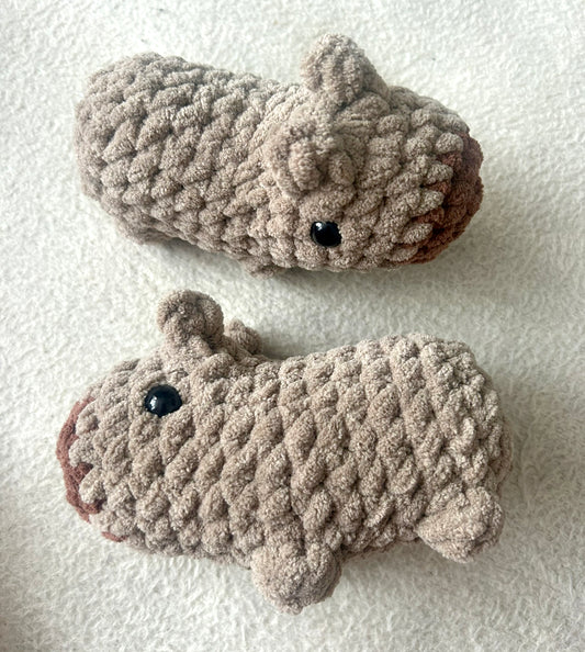 Crochet Plushies Made to Order Capybara Large