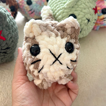 Crochet Plushies Made to Order Loaf Kitten