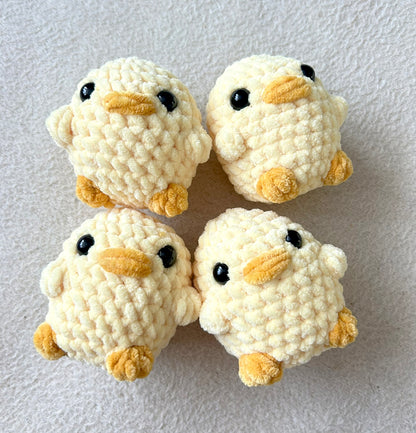 Crochet Plushies Small Yellow Duck