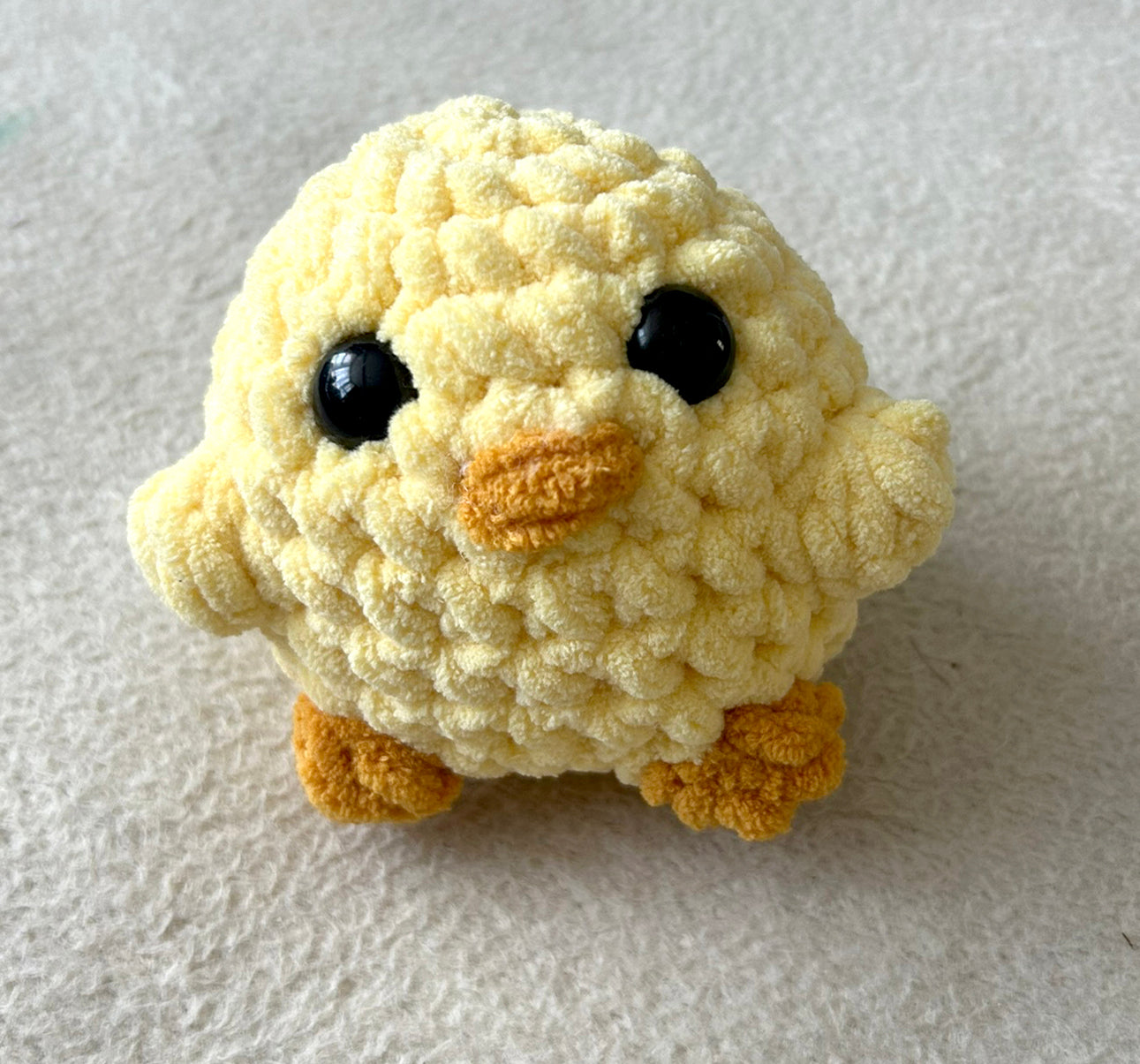 Crochet Plushies Small Yellow Duck