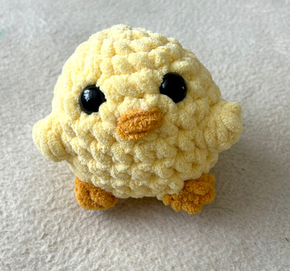 Crochet Plushies Small Yellow Duck