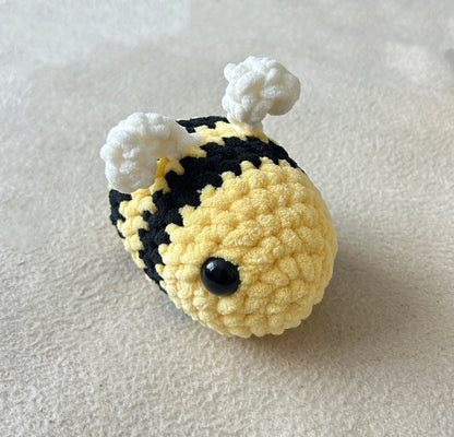 Crochet Plushies Made to Order Large Bumble Bee