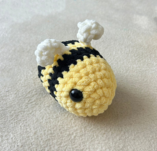 Crochet Plushies Made to Order Large Bumble Bee
