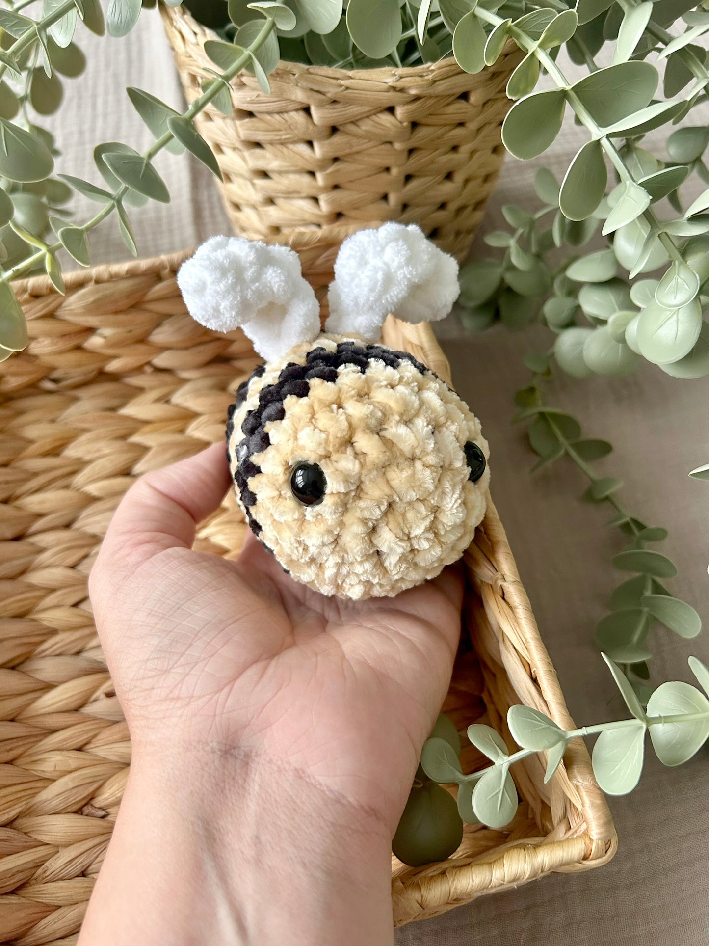 Crochet Plushies Small Bumble Bee