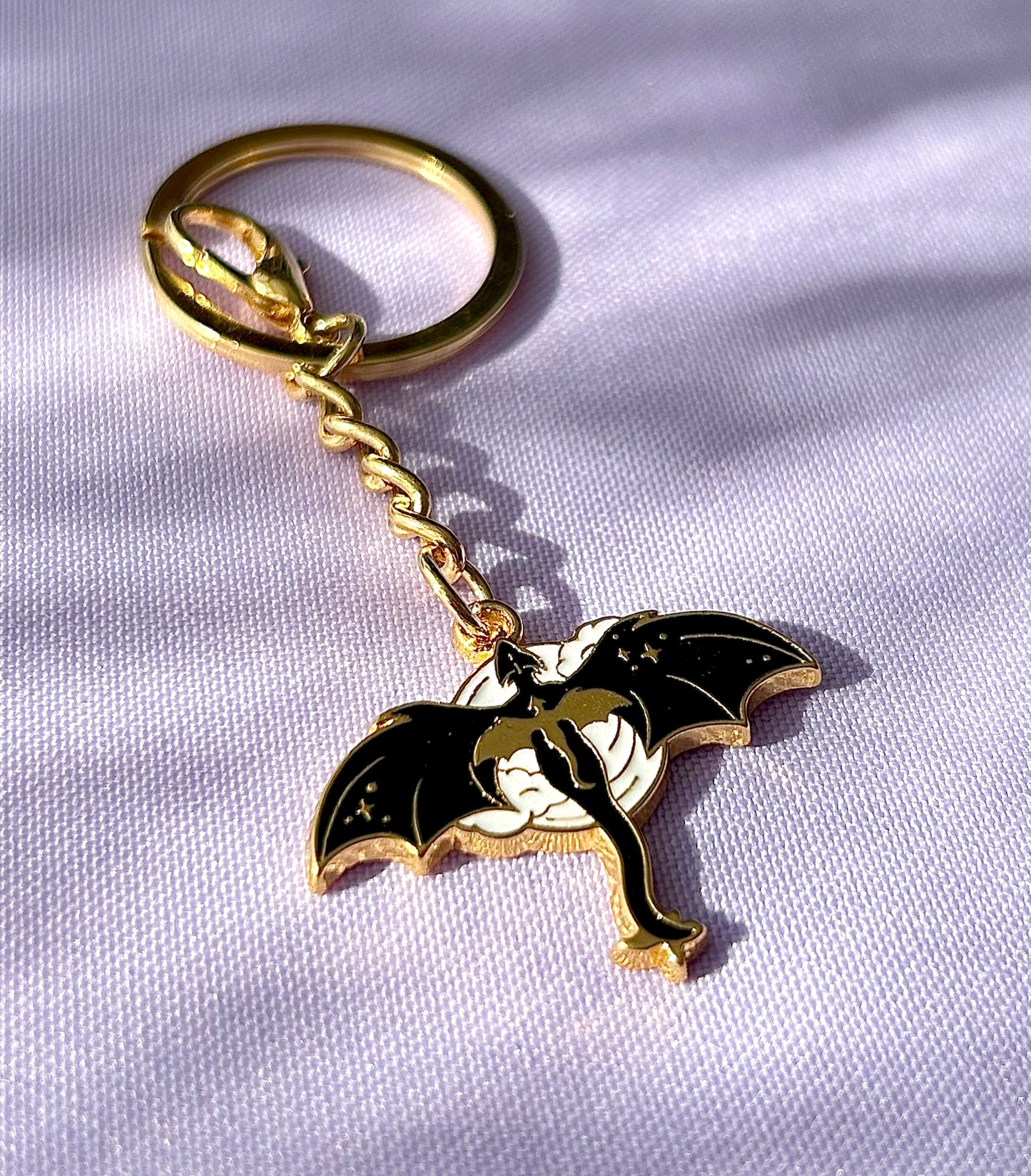 Fourth Wing Dragon Keyring