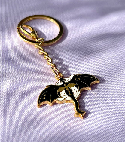 Fourth Wing Dragon Keyring