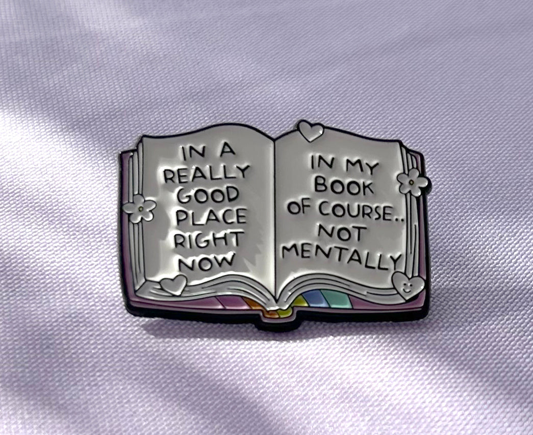 Bookish Enamel Pin
