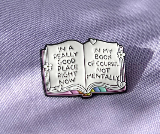Bookish Enamel Pin