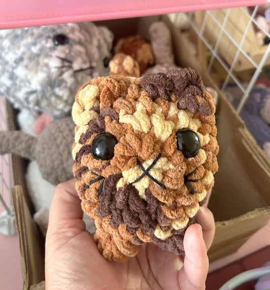 Crochet Plushies Made to Order Loaf Kitten