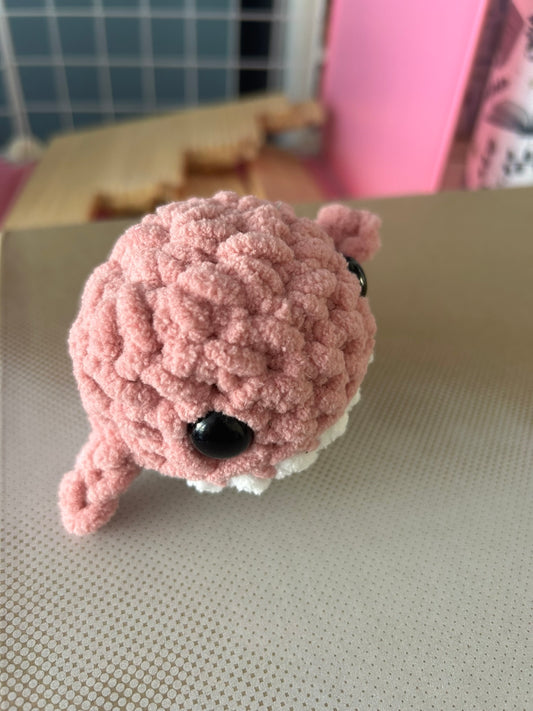 Crochet Plushies Made to Order Whale Medium