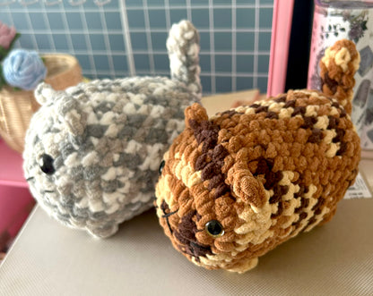 Crochet Plushies Made to Order Loaf Cat