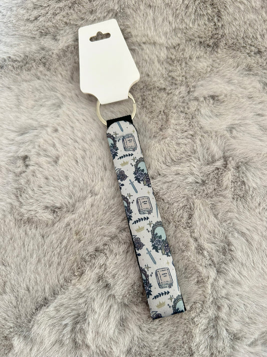 Girlie Romantasy Wristlet Keyrings
