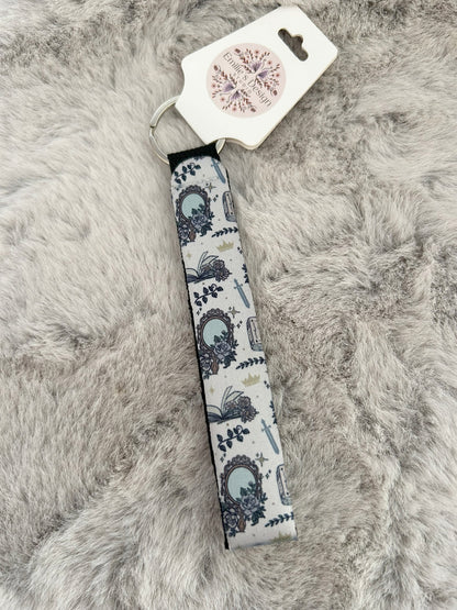 Girlie Romantasy Wristlet Keyrings