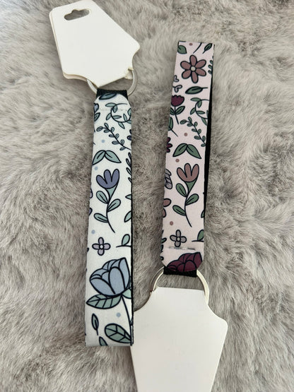 Floral Wristlet Keyring