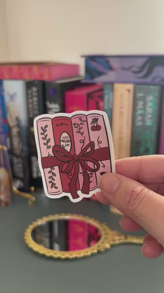 Bookshelf Vinyl waterproof Sticker